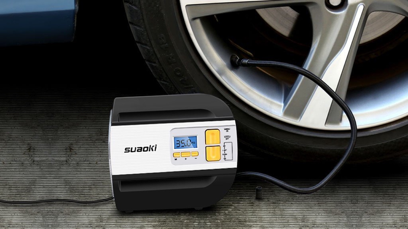 Suaoki Air Compressor, $22 with code XGZXS6WD
